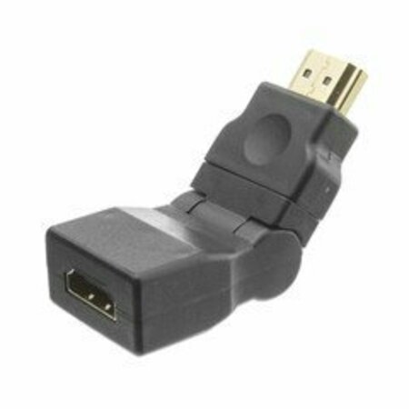 SWE-TECH 3C HDMI High Speed Swivel Adapter, HDMI Type-A Male To HDMI Type-A fml, Rotates 360 Degrees FWT30HH-50300